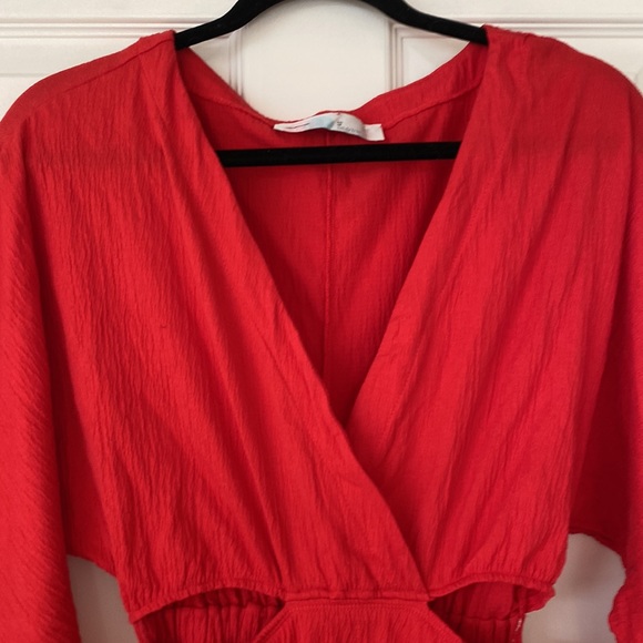 Free People Stasia Mini In Rebel Red - Picture 8 of 9